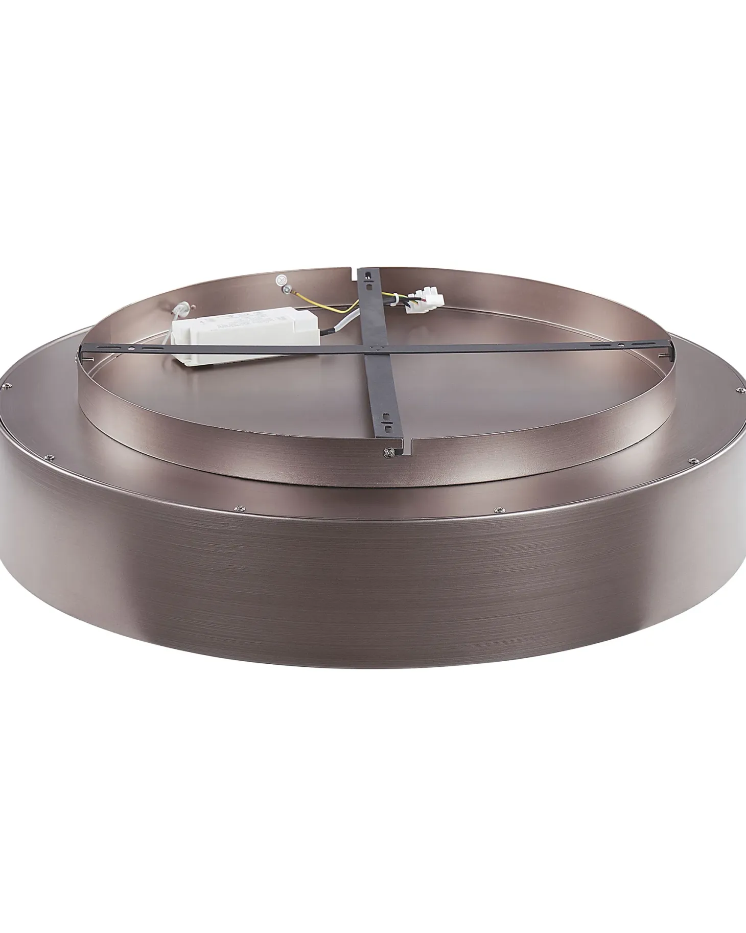 Lampa sufitowa LED DAWEI Metal Jasnobrązowy