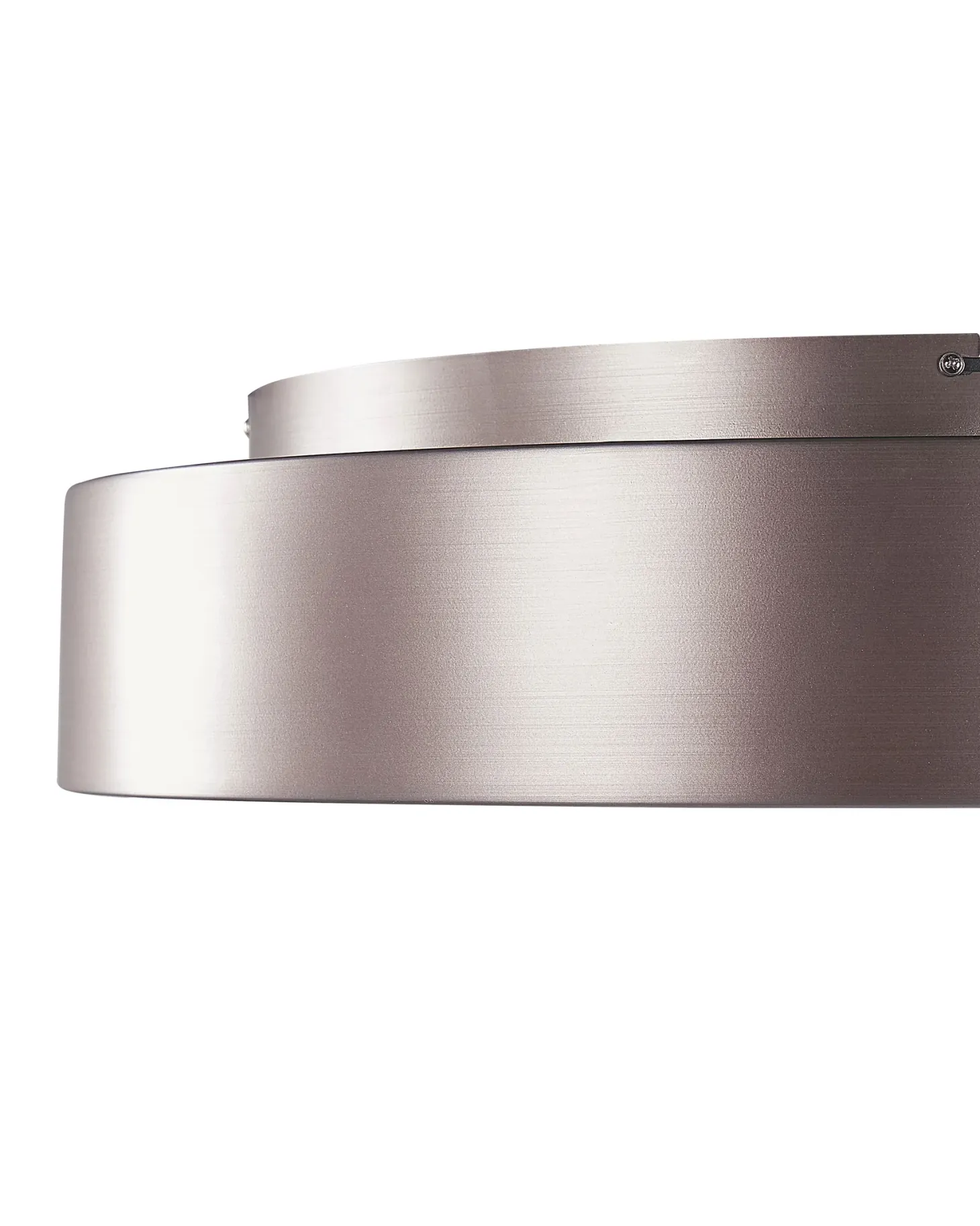 Lampa sufitowa LED DAWEI Metal Jasnobrązowy