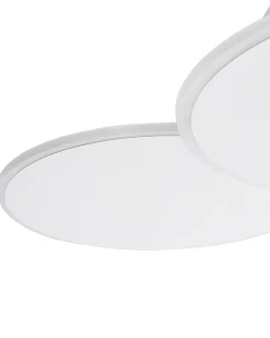 Lampa sufitowa LED GABRIK Ze ściemniaczem Metal Biały