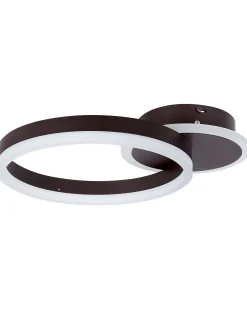 Lampa sufitowa LED GLYDE Metal Ciemnobrązowy
