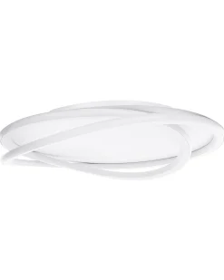 Lampa sufitowa LED LEYLAN Z pilotem Ze ściemniaczem Biały