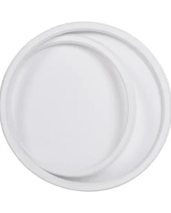 Lampa sufitowa LED LEYLAN Z pilotem Ze ściemniaczem Biały