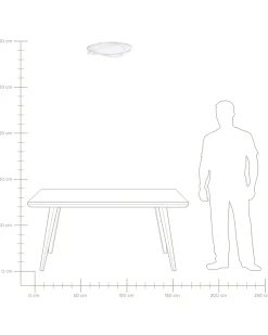 Lampa sufitowa LED LEYLAN Z pilotem Ze ściemniaczem Biały