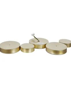 Lampa sufitowa LED LUGA Metal Złoty