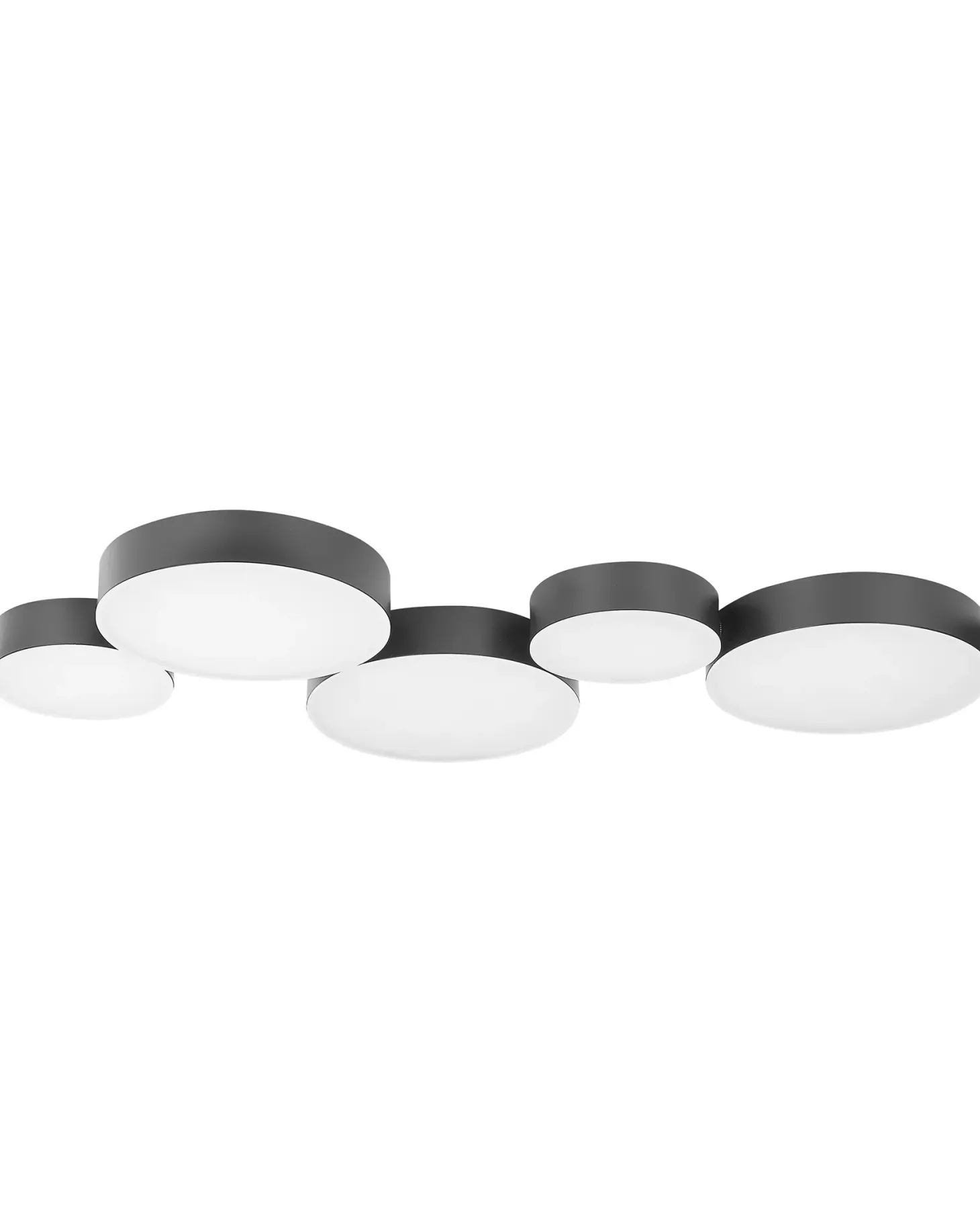 Lampa sufitowa LED LUGA Metal Czarny