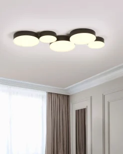 Lampa sufitowa LED LUGA Metal Czarny