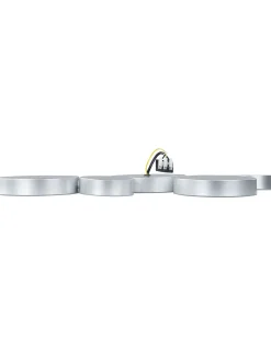Lampa sufitowa LED LUGA Metal Srebrny