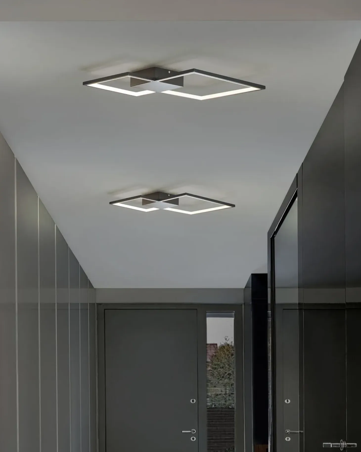 Lampa sufitowa LED OKSU Metal Czarny