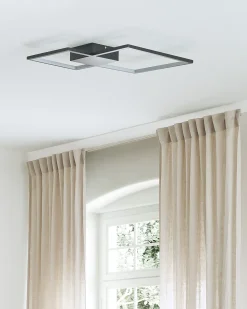 Lampa sufitowa LED OKSU Metal Czarny