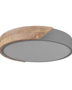 Lampa sufitowa LED PATTANI Metal Szary