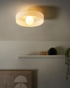 Lampa sufitowa LUGUSE Szkło Biały