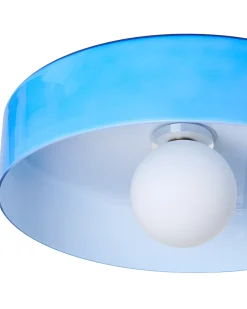 Lampa sufitowa LUGUSE Szkło Niebieski