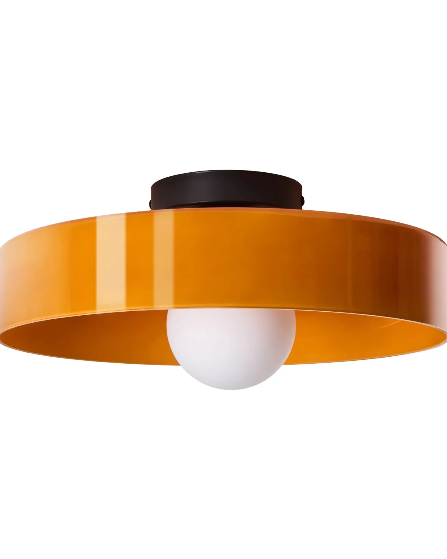 Lampa sufitowa LUGUSE Szkło Pomarańczowy