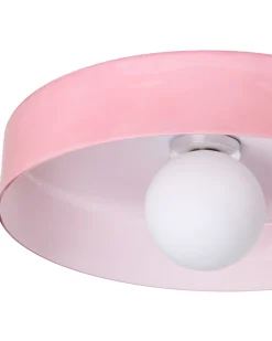 Lampa sufitowa LUGUSE Szkło Różowy