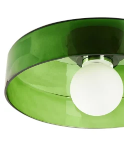 Lampa sufitowa LUGUSE Szkło Zielony