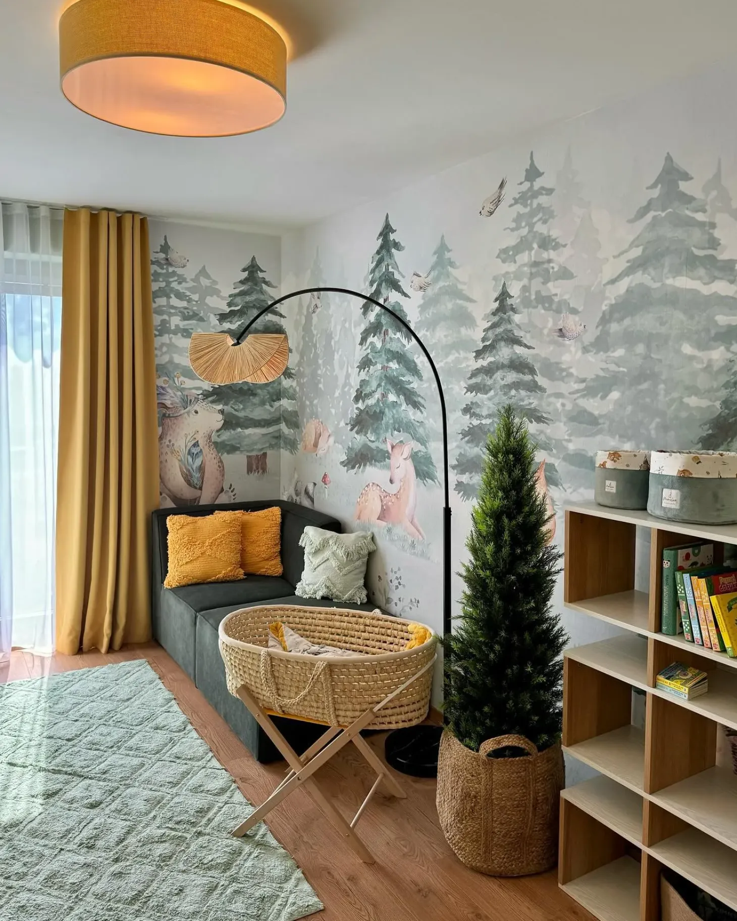Lampa sufitowa MAGNO Naturalny