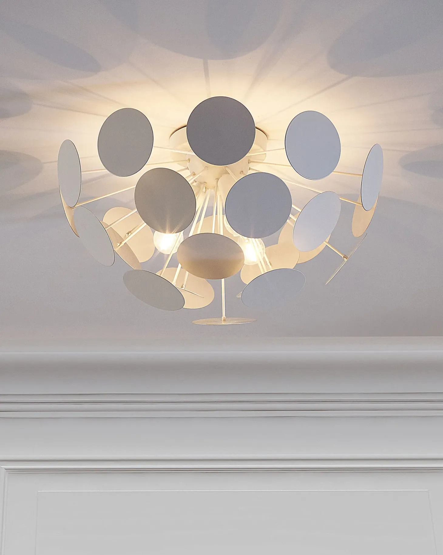 Lampa sufitowa MARITSA Metal Biały