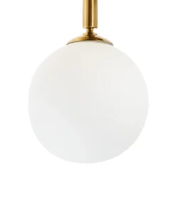 Lampa sufitowa MAVILLA Szkło Mosiężny