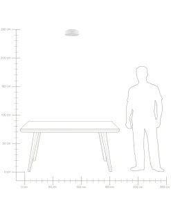 Lampa sufitowa RENA Biały