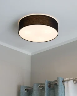Lampa sufitowa RENA Czarny