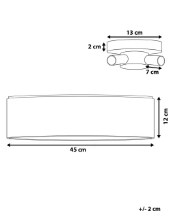 Lampa sufitowa RENA Złoty