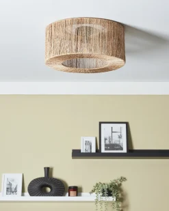 Lampa sufitowa SEWA Juta Naturalny