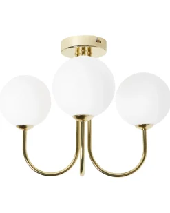 Lampa sufitowa SHIRE Szkło Biały