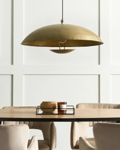 Online Lampa wisząca AGRANI Metal Złoty Wszystkie Lampy|Lampy Wiszące