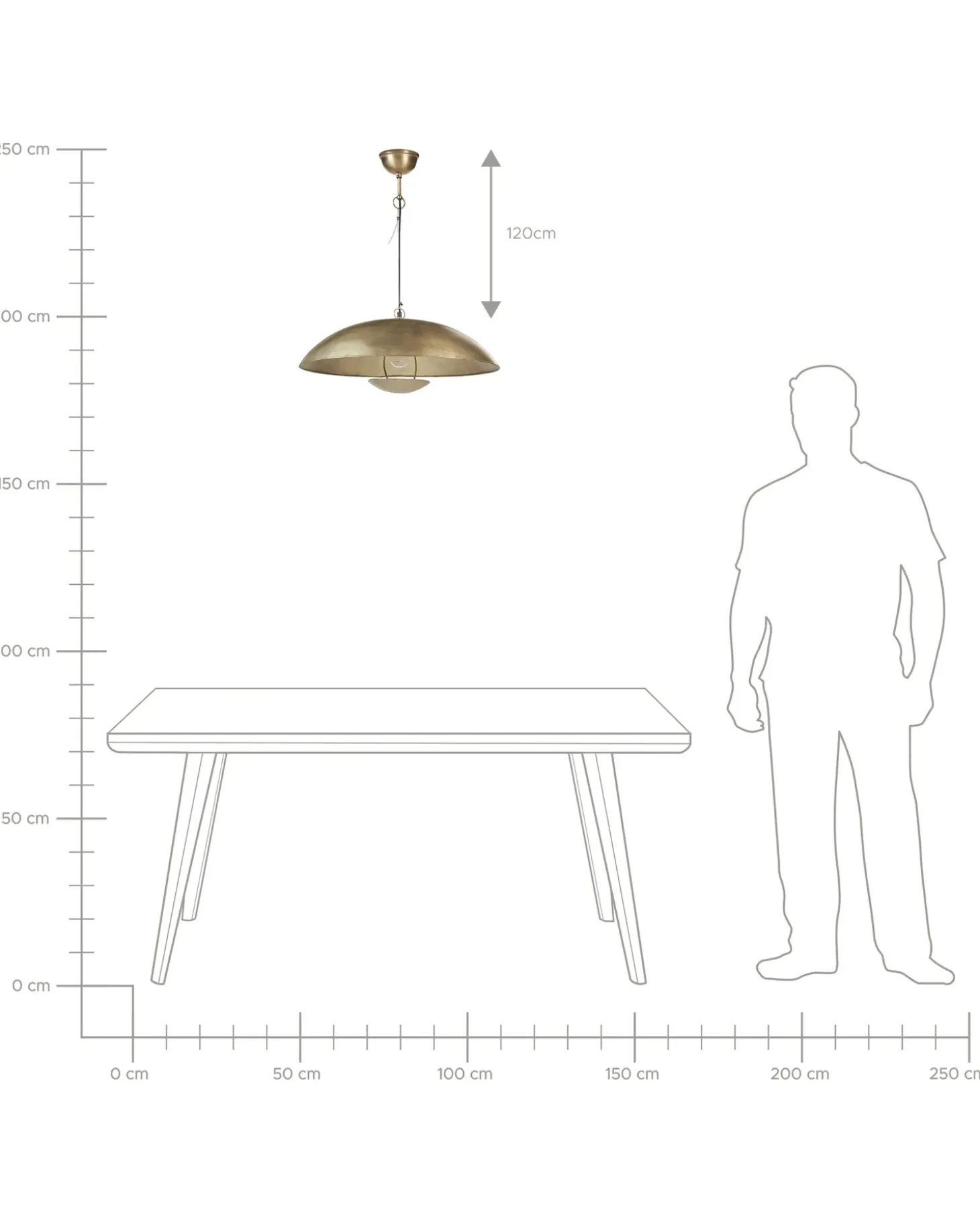 Online Lampa wisząca AGRANI Metal Złoty Wszystkie Lampy|Lampy Wiszące