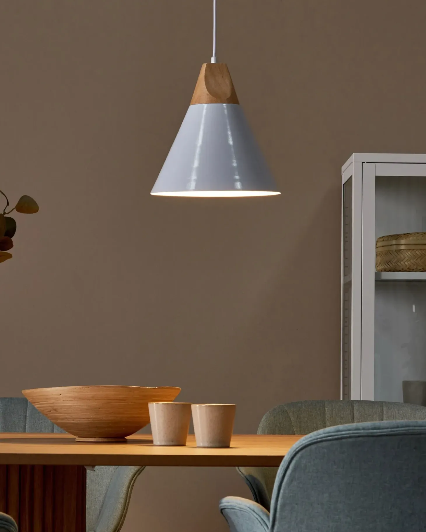 New Lampa wisząca ALBANO Metal Biały Wszystkie Lampy|Lampy Wiszące