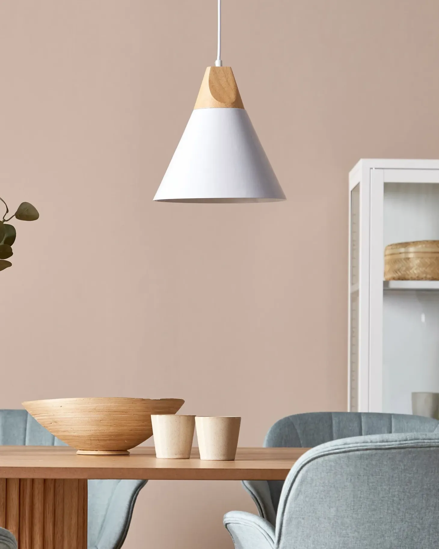 New Lampa wisząca ALBANO Metal Biały Wszystkie Lampy|Lampy Wiszące