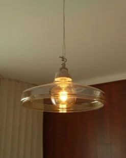 Outlet Lampa wisząca ALIKOS Szkło Złoty Wszystkie Lampy|Lampy Wiszące