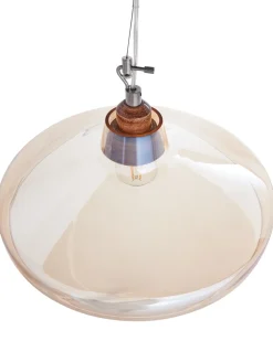 Outlet Lampa wisząca ALIKOS Szkło Złoty Wszystkie Lampy|Lampy Wiszące