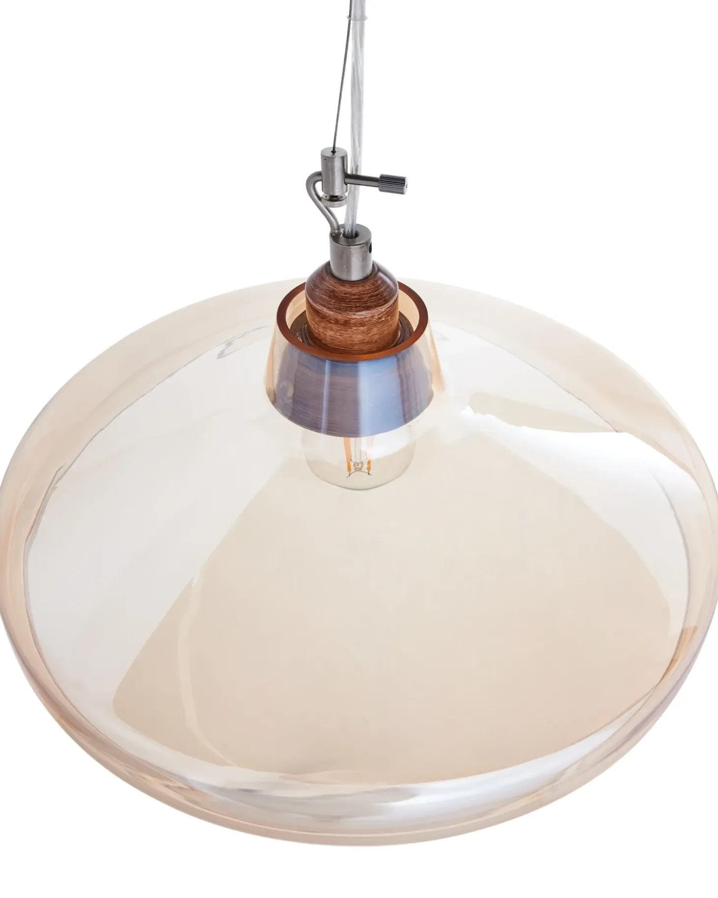 Outlet Lampa wisząca ALIKOS Szkło Złoty Wszystkie Lampy|Lampy Wiszące