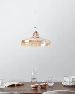 Outlet Lampa wisząca ALIKOS Szkło Złoty Wszystkie Lampy|Lampy Wiszące