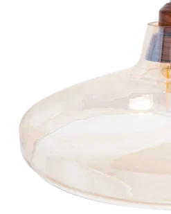 Outlet Lampa wisząca ALIKOS Szkło Złoty Wszystkie Lampy|Lampy Wiszące