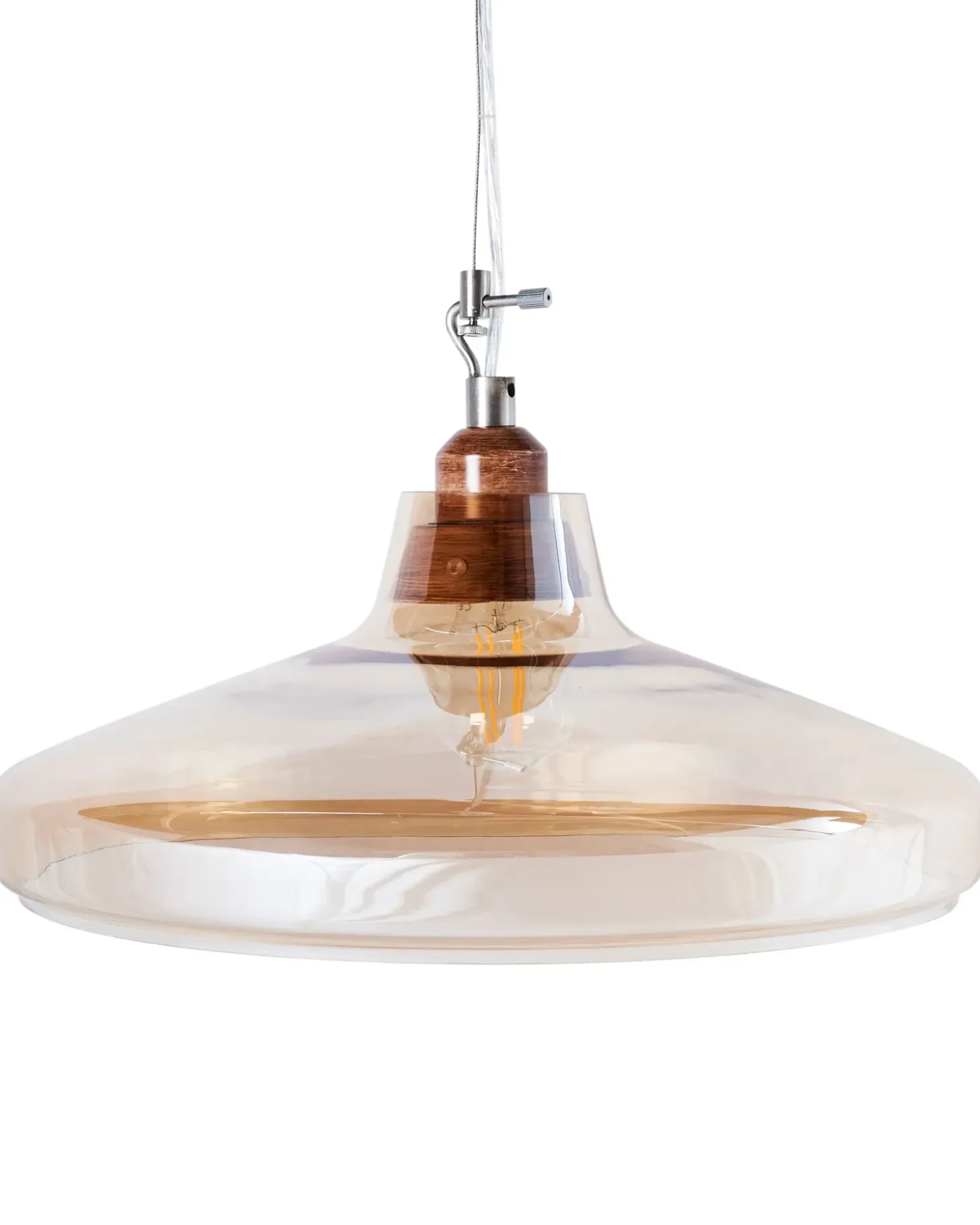 Outlet Lampa wisząca ALIKOS Szkło Złoty Wszystkie Lampy|Lampy Wiszące