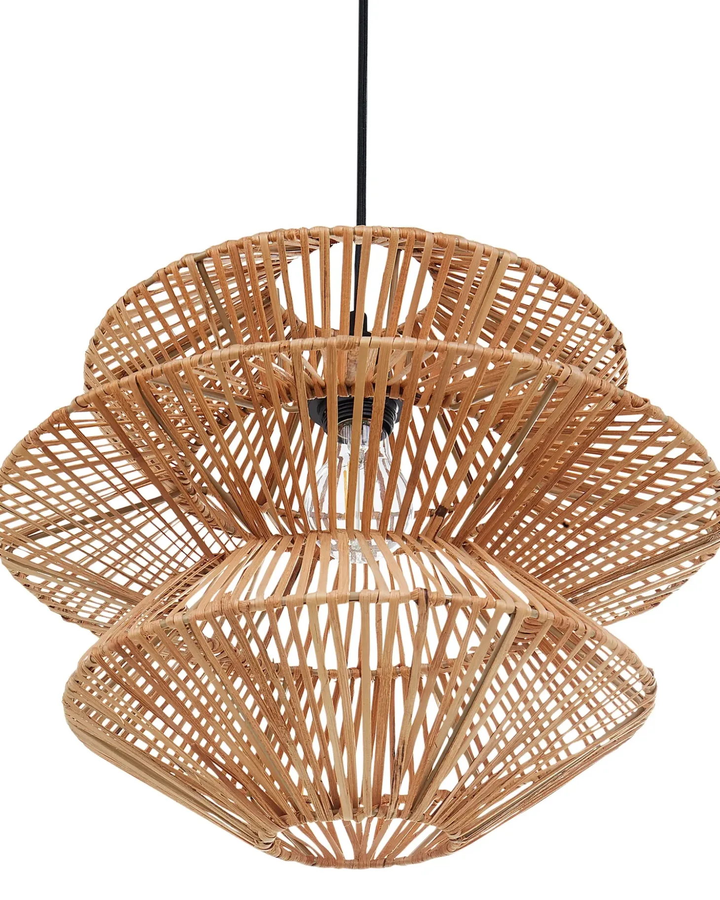 Online Lampa wisząca ANDUKI Rattan Naturalny Wszystkie Lampy|Lampy Wiszące