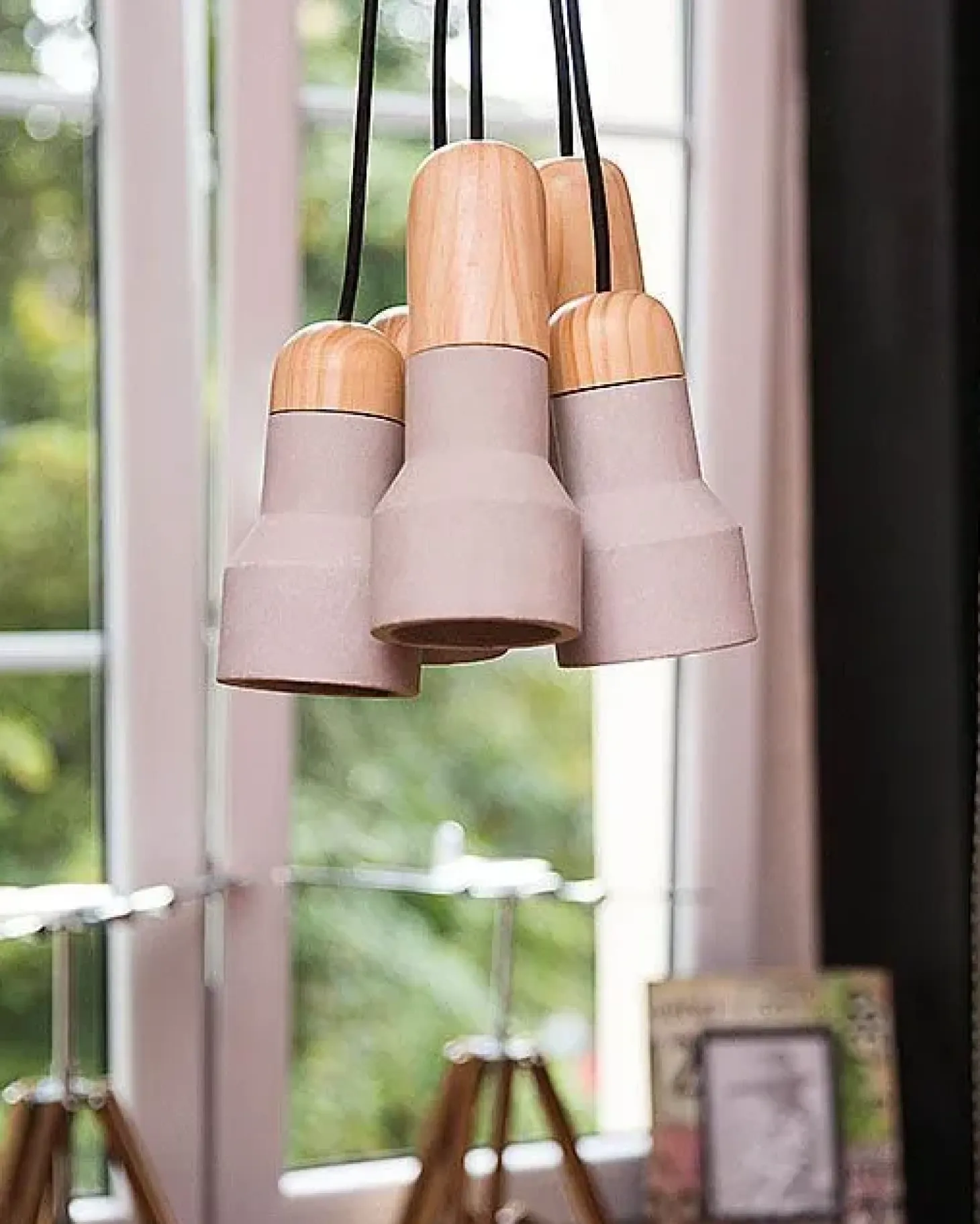 New Lampa wisząca APURE Beton Szary Wszystkie Lampy|Lampy Wiszące