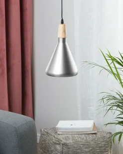 Hot Lampa wisząca ARDA Metal Srebrny Wszystkie Lampy|Lampy Wiszące