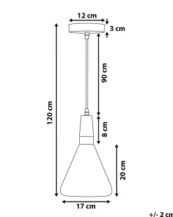 Hot Lampa wisząca ARDA Metal Srebrny Wszystkie Lampy|Lampy Wiszące
