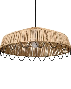 Outlet Lampa wisząca ARENAL Plecionka Naturalny Wszystkie Lampy|Lampy Wiszące