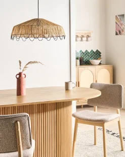 Outlet Lampa wisząca ARENAL Plecionka Naturalny Wszystkie Lampy|Lampy Wiszące