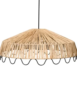 Outlet Lampa wisząca ARENAL Plecionka Naturalny Wszystkie Lampy|Lampy Wiszące