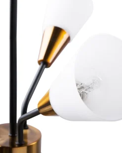 Outlet Lampa wisząca AROYO Szkło Biały Wszystkie Lampy|Lampy Wiszące