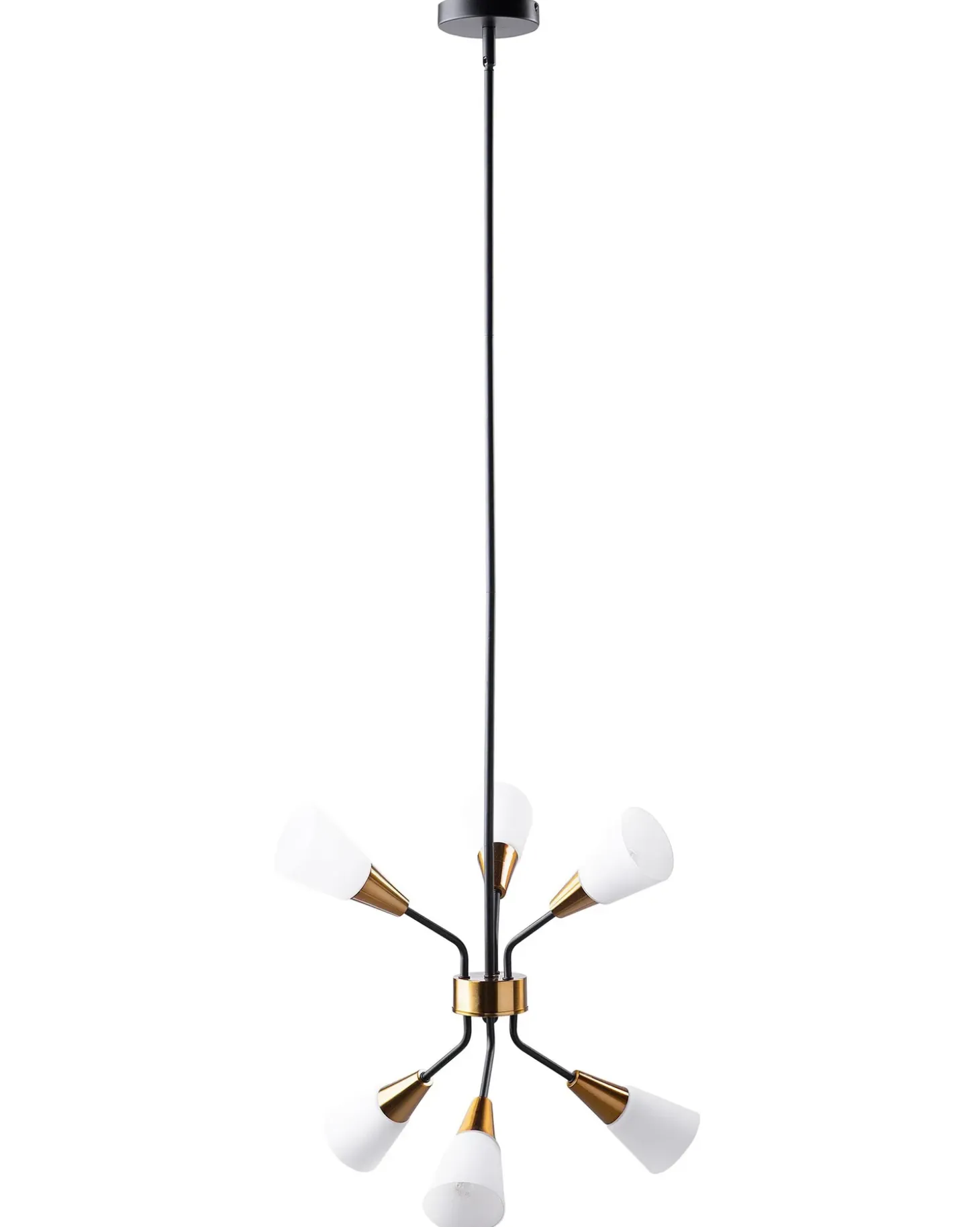 Outlet Lampa wisząca AROYO Szkło Biały Wszystkie Lampy|Lampy Wiszące