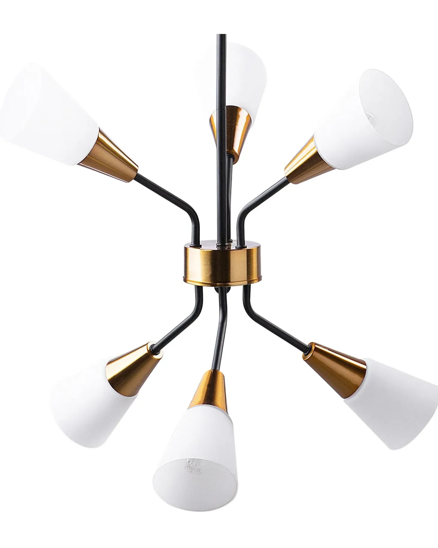Outlet Lampa wisząca AROYO Szkło Biały Wszystkie Lampy|Lampy Wiszące