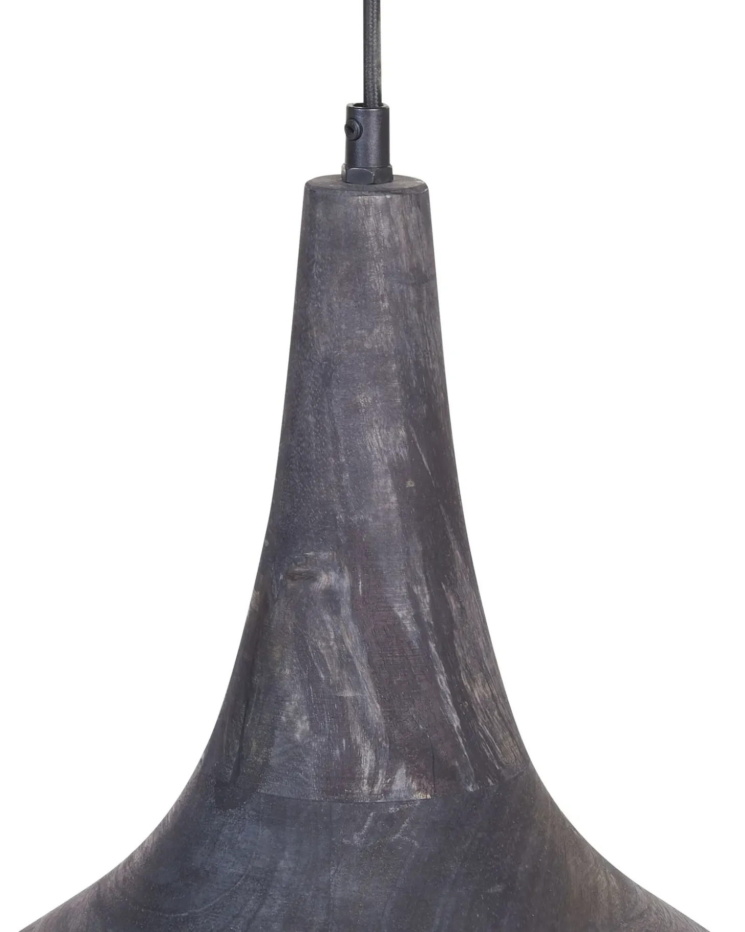 New Lampa wisząca BAGMATI Drewno mango Czarny Wszystkie Lampy|Lampy Wiszące