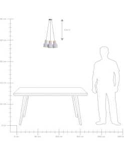 Lampa wisząca BAHT Beton Szary Wszystkie Lampy|Lampy Wiszące