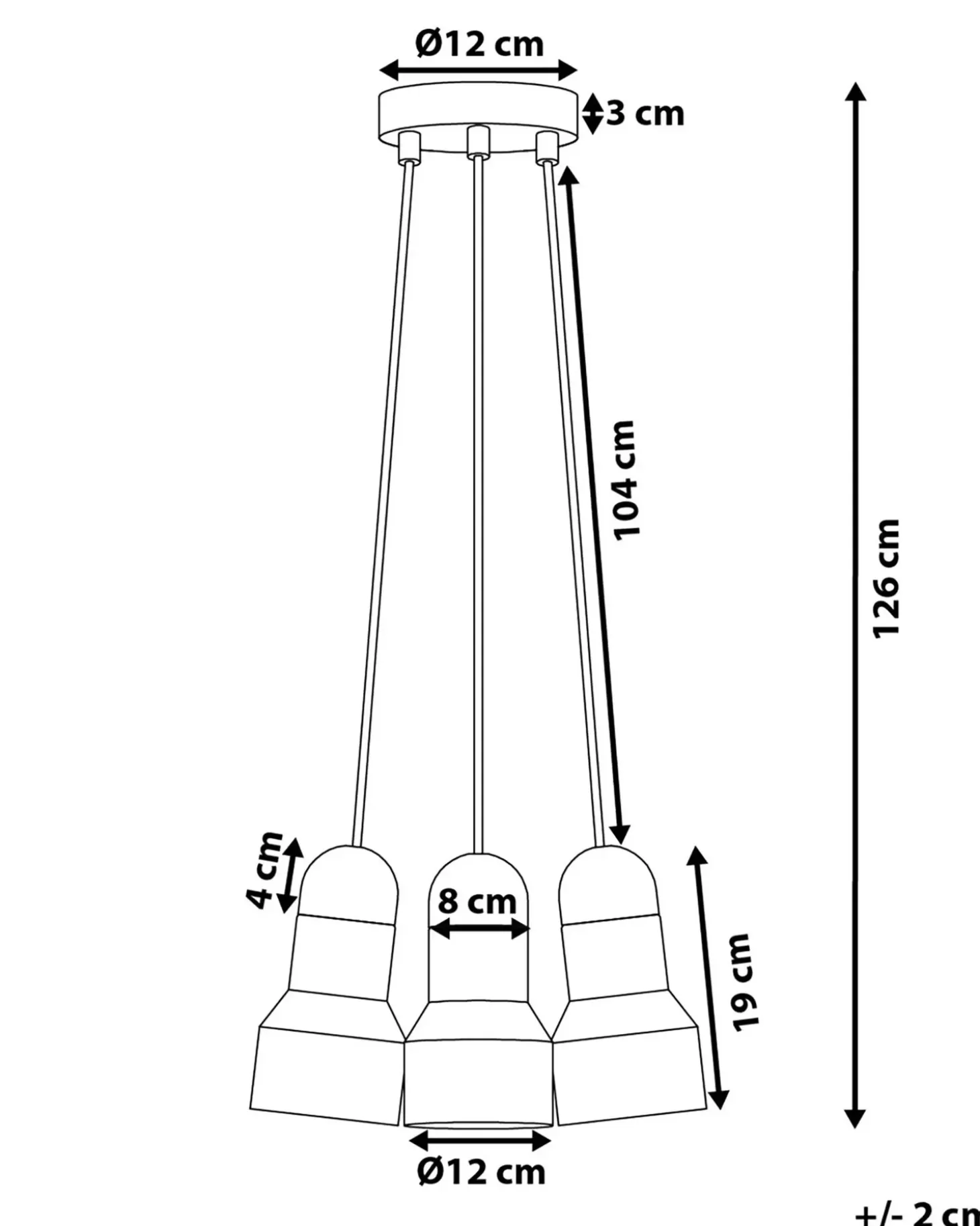 Lampa wisząca BAHT Beton Szary Wszystkie Lampy|Lampy Wiszące